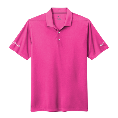 Nike Men's Dri-FIT Micro Pique 2.0 Polo - VIVID PINK image thumbnail
