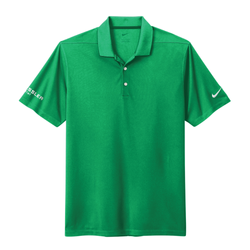 Image of Nike Men's Dri-FIT Micro Pique 2.0 Polo - LUCID GREEN
