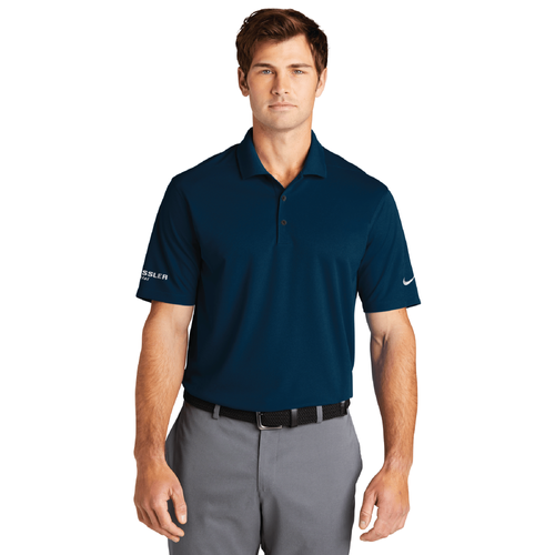 Nike Men's Dri-FIT Micro Pique 2.0 Polo - NAVY image thumbnail