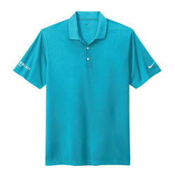 Image of Nike Men's Dri-FIT Micro Pique 2.0 Polo - TIDAL BLUE