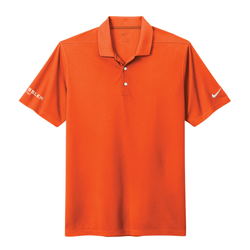 Image of Nike Men's Dri-FIT Micro Pique 2.0 Polo - BRILLIANT ORANGE