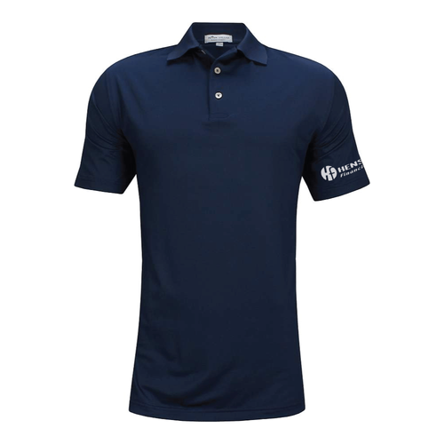 BULK ORDER -Peter Millar Men's Solid Performance Jersey Polo - NAVY image thumbnail