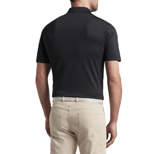 BULK ORDER -Peter Millar Men's Solid Performance Jersey Polo - BLACK image thumbnail