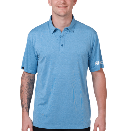 Swannies Men's Parker Polo - BLUE image thumbnail