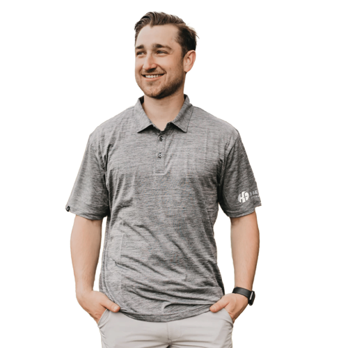Swannies Men's Parker Polo - CHARCOAL image thumbnail