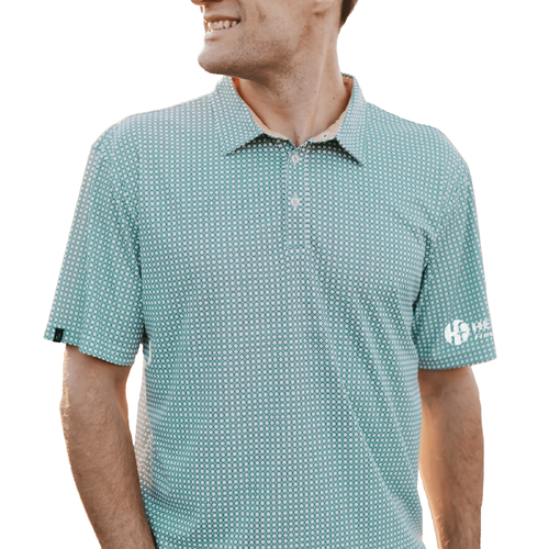 Swannies Men's Tanner Polo - CACTUS image thumbnail