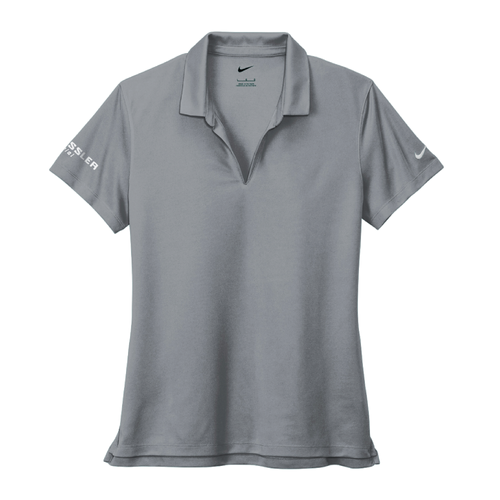 Nike Women's Dri-FIT Micro Pique 2.0 Polo - COOL GREY image thumbnail