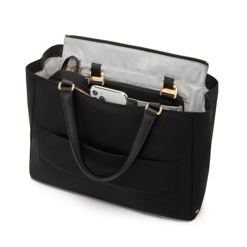 Tumi Valetta Medium Tote - BLACK / GOLD image thumbnail