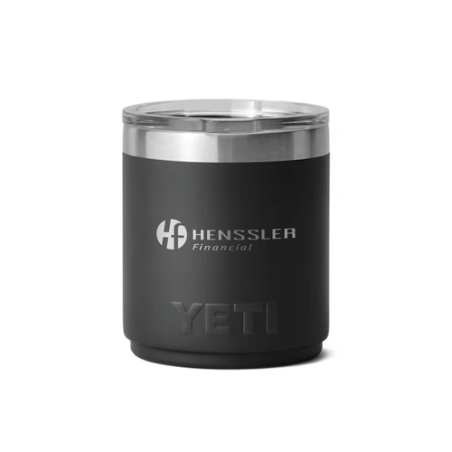 Yeti Rambler 10 Ounce Lowball - BLACK image thumbnail