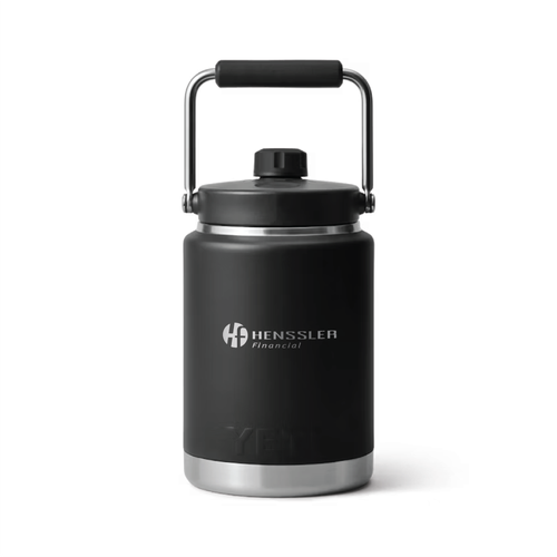 Yeti Rambler Half Gallon Jug - BLACK image thumbnail