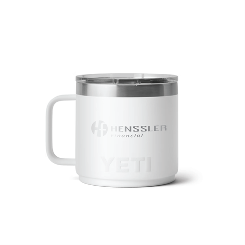 BULK ORDER - Yeti Rambler 14 Ounce Mug - WHITE image thumbnail