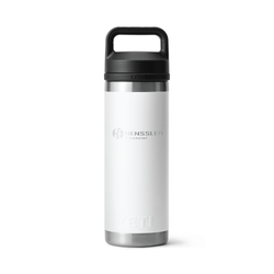 Image of Yeti Rambler 18 Ounce Bottle w/ Chug Cap - WHITE