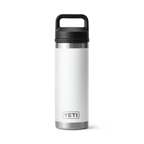 BULK ORDER - Yeti Rambler 18 Ounce Bottle w/ Chug Cap - WHITE image thumbnail