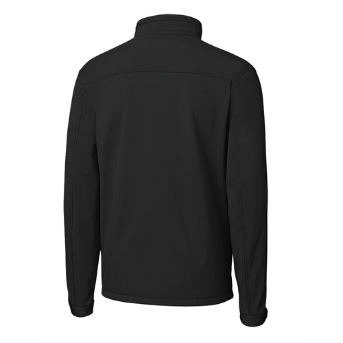 Clique Men's Telemark Eco Stretch Softshell Full Zip Jacket - BLACK image thumbnail