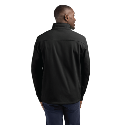 Clique Men's Telemark Eco Stretch Softshell Full Zip Jacket - BLACK image thumbnail