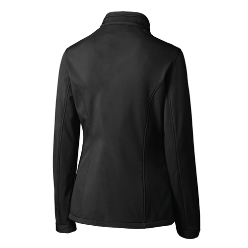 Clique Women's Telemark Eco Stretch Softshell Full Zip Jacket - BLACK image thumbnail