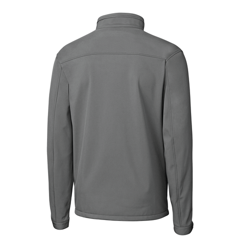 Clique Men's Telemark Eco Stretch Softshell Full Zip Jacket - GREY image thumbnail