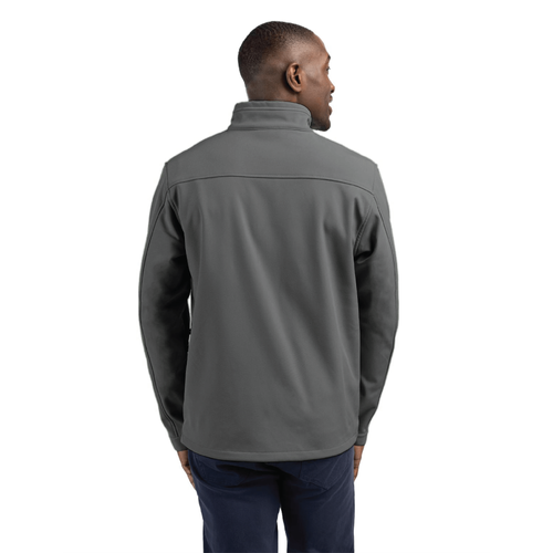 Clique Men's Telemark Eco Stretch Softshell Full Zip Jacket - GREY image thumbnail