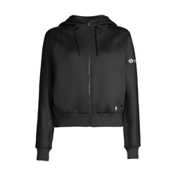 Image of Greyson Women's Kristina Full-Zip Hoodie - BLACK