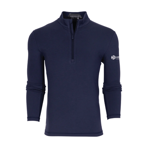 Greyson Men's Sequoia Quarter-Zip - DARK NAVY image thumbnail