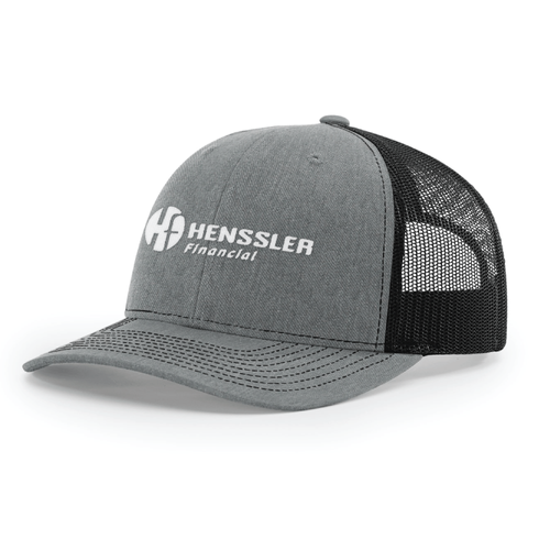 Richardson 112 Trucker Hat - HEATHER GREY/BLACK image thumbnail