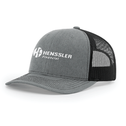 Image of Richardson 112 Trucker Hat - HEATHER GREY/BLACK