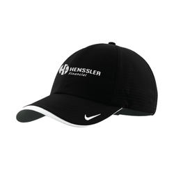 Image of Nike Dri-FIT Perforated Performance Cap - BLACK/WHITE