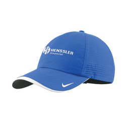 Image of Nike Dri-FIT Perforated Performance Cap - GAME ROYAL/WHITE