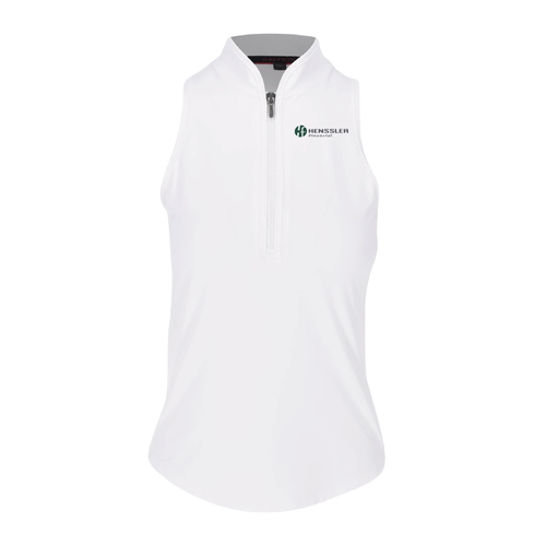 Greyson Women's Sleeveless Vesta Mock Neck Top - ARCTIC image thumbnail