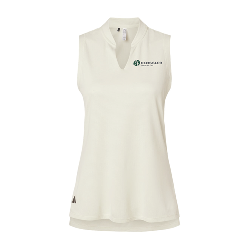 Adidas Women's Ultimate365 Textured Sleeveless Shirt - IVORY image thumbnail