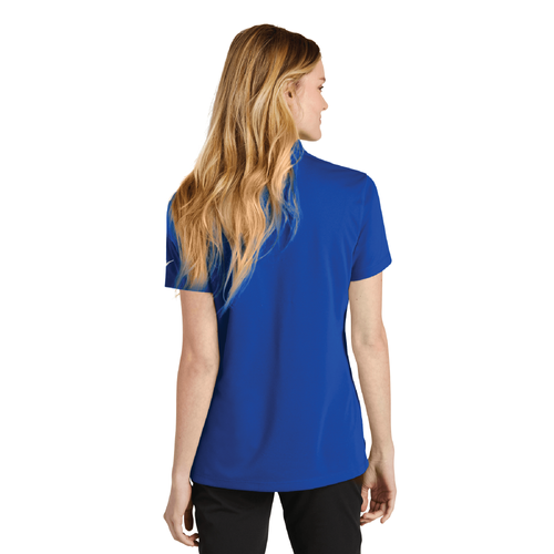 Nike Women's Dri-FIT Micro Pique 2.0 Polo - GAME ROYAL image thumbnail