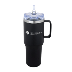 Image of 40 oz Urban Peak Apex Ridge Vacuum Travel Mug - BLACK