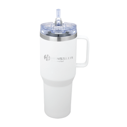 Image of 40 oz Urban Peak Apex Ridge Vacuum Travel Mug - WHITE