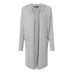 Image of Boxercraft Women's Cuddle Fleece Cardigan - OXFORD HEATHER 