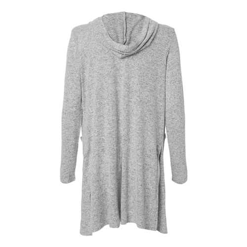 Boxercraft Women's Cuddle Fleece Cardigan - OXFORD HEATHER  image thumbnail