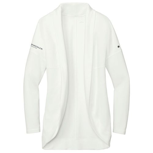 Ogio Women's Luuma Cocoon Fleece Cardigan Wrap - IVORY SNOW image thumbnail