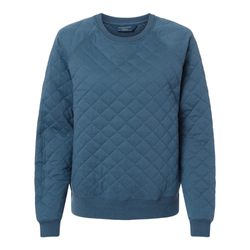 Image of Boxercraft Women's Quilted Pullover - INDIGO