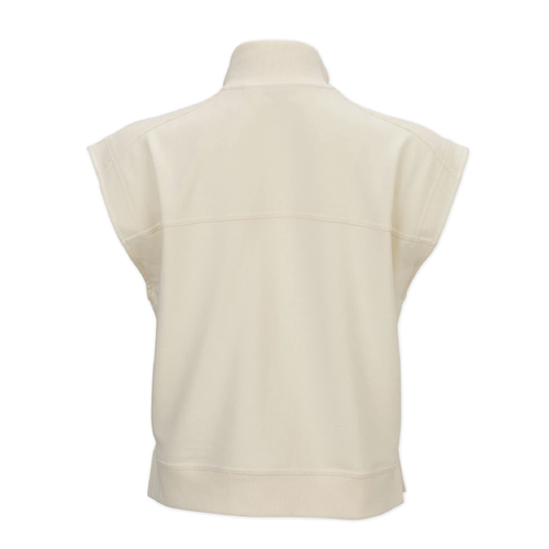 Boxercraft Women's French Terry Half Zip - NATURAL image thumbnail