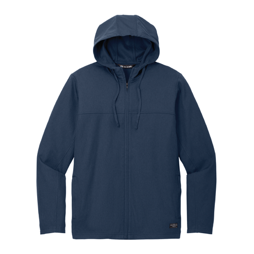 Travis Mathew Men's Balboa Hooded Full-Zip Jacket - BLUE NIGHTS HEATHER image thumbnail