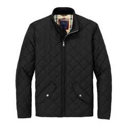 Image of Brooks Brothers Men's Quilted Jacket - DEEP BLACK
