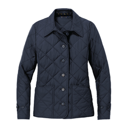 Image of Brooks Brothers Women’s Quilted Jacket - NIGHT NAVY