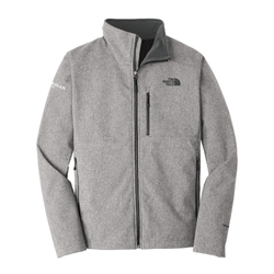 Image of The North Face Men's Apex Barrier Soft Shell Jacket - TNF MEDIUM GREY HEATHER