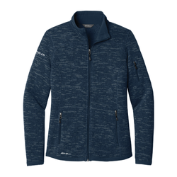 Image of Eddie Bauer Women's Sweater Fleece Full-Zip - RIVER BLUE NAVY HEATHER
