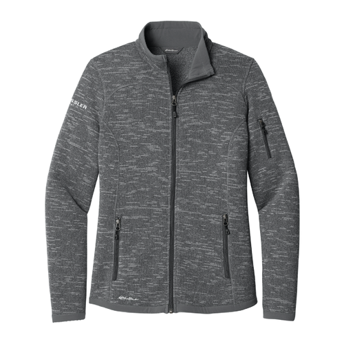 Eddie Bauer Women's Sweater Fleece Full-Zip - DARK GREY HEATHER image thumbnail
