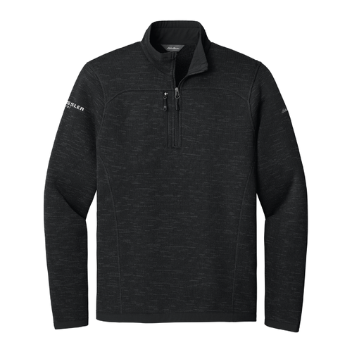Eddie Bauer Men's Sweater Fleece 1/4-Zip - BLACK image thumbnail