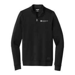 Image of OGIO Men's Luuma 1/2-Zip Fleece - BLACKTOP