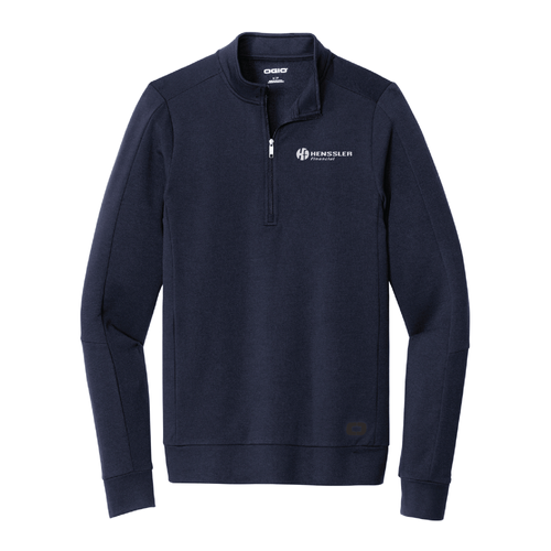 OGIO Men's Luuma 1/2-Zip Fleece - RIVER BLUE HEATHER image thumbnail