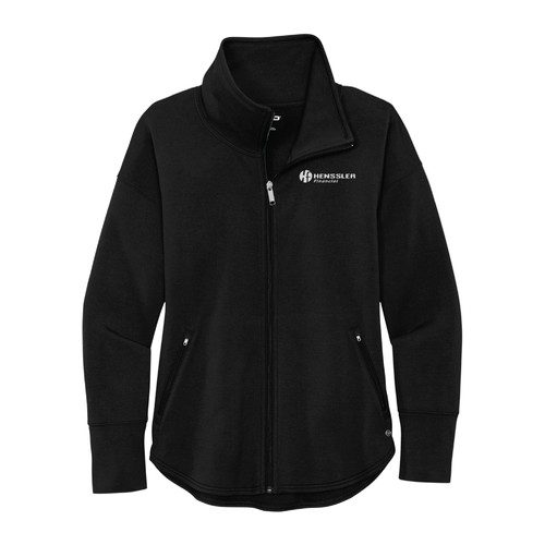 OGIO Women's Luuma Full-Zip Fleece - BLACKTOP image thumbnail