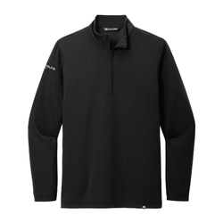 Image of Travis Mathew Men's Coveside 1/4-Zip - BLACK