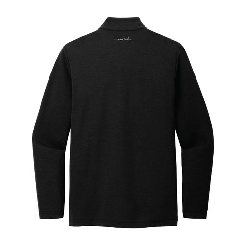 Travis Mathew Men's Coveside 1/4-Zip - BLACK image thumbnail